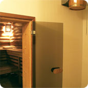 Hotel sauna